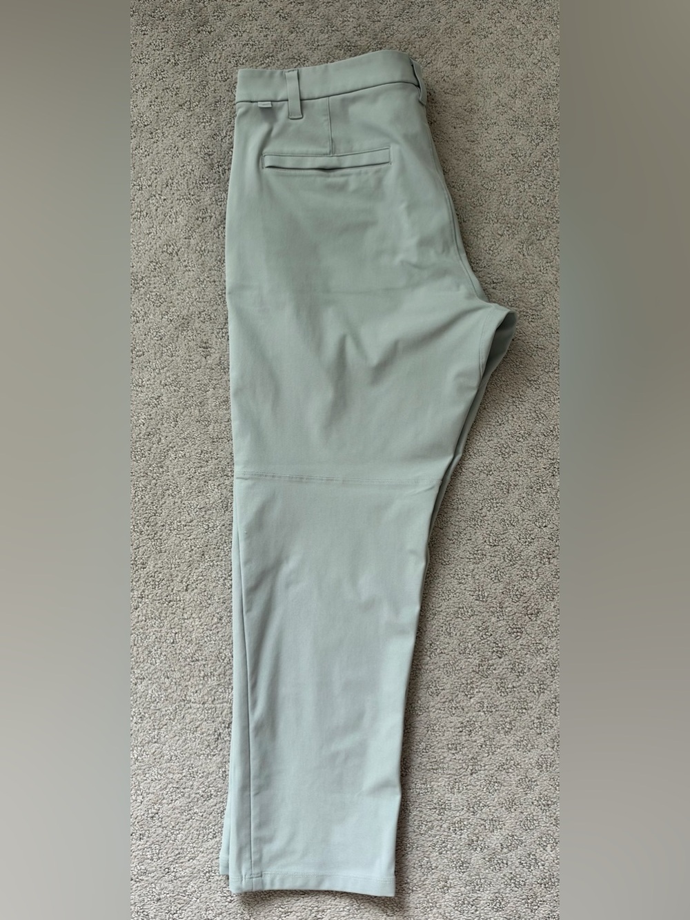 lululemon Commission Pant (Now ABC Pant) Men's light grey Waist 34, Length 28